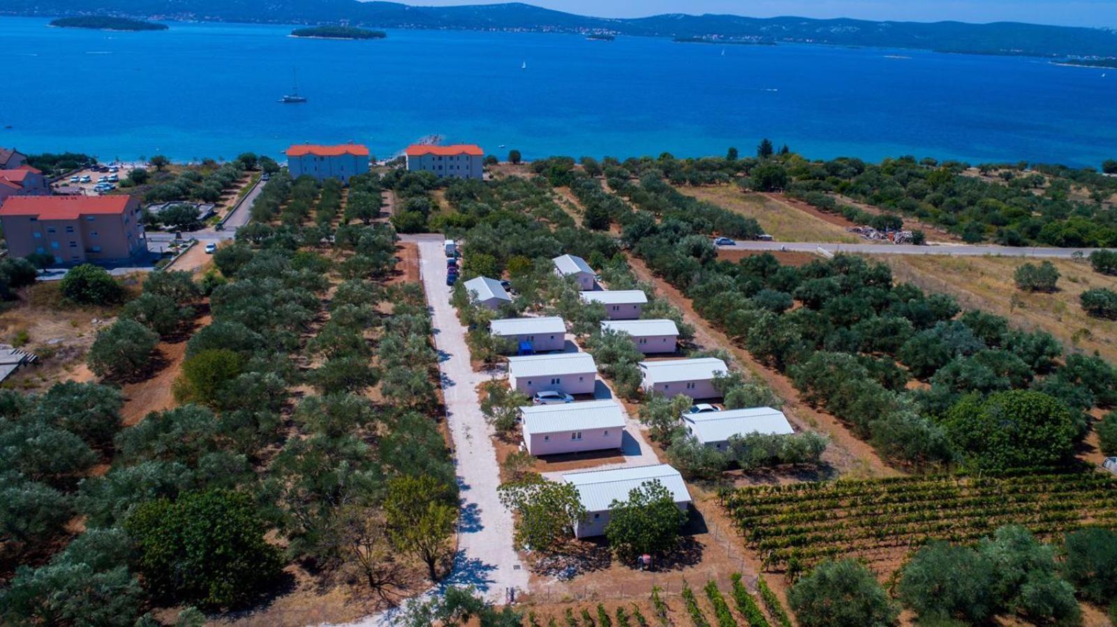 Luxury Mobile Homes Liza Biograd na Moru Kültér fotó